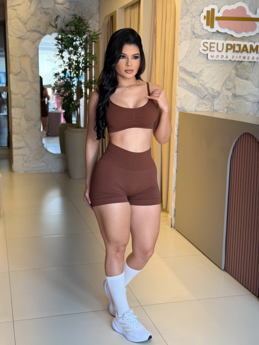 Short Basic Lupo Sport - Chocolate