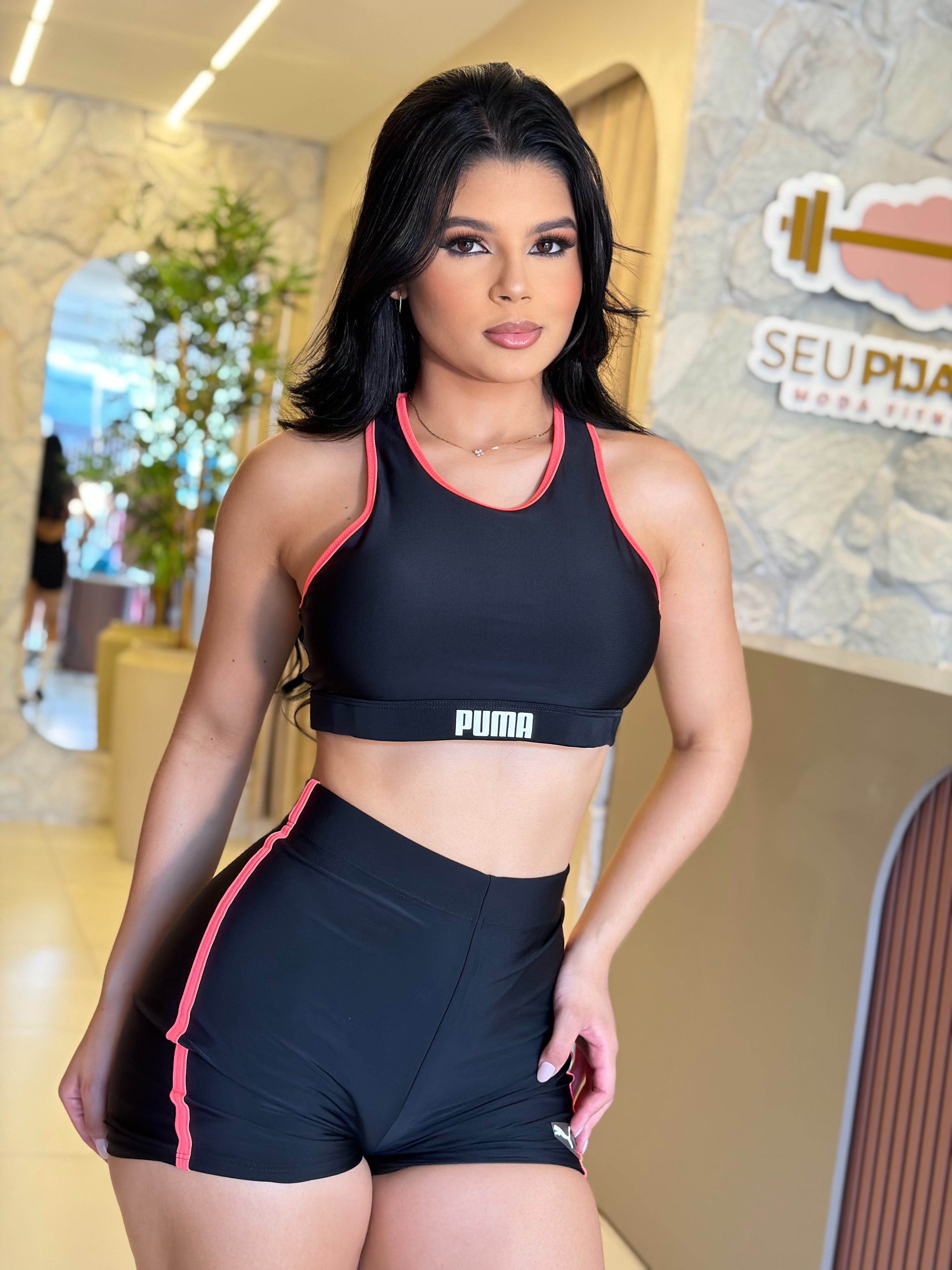Shorts Puma - Preto